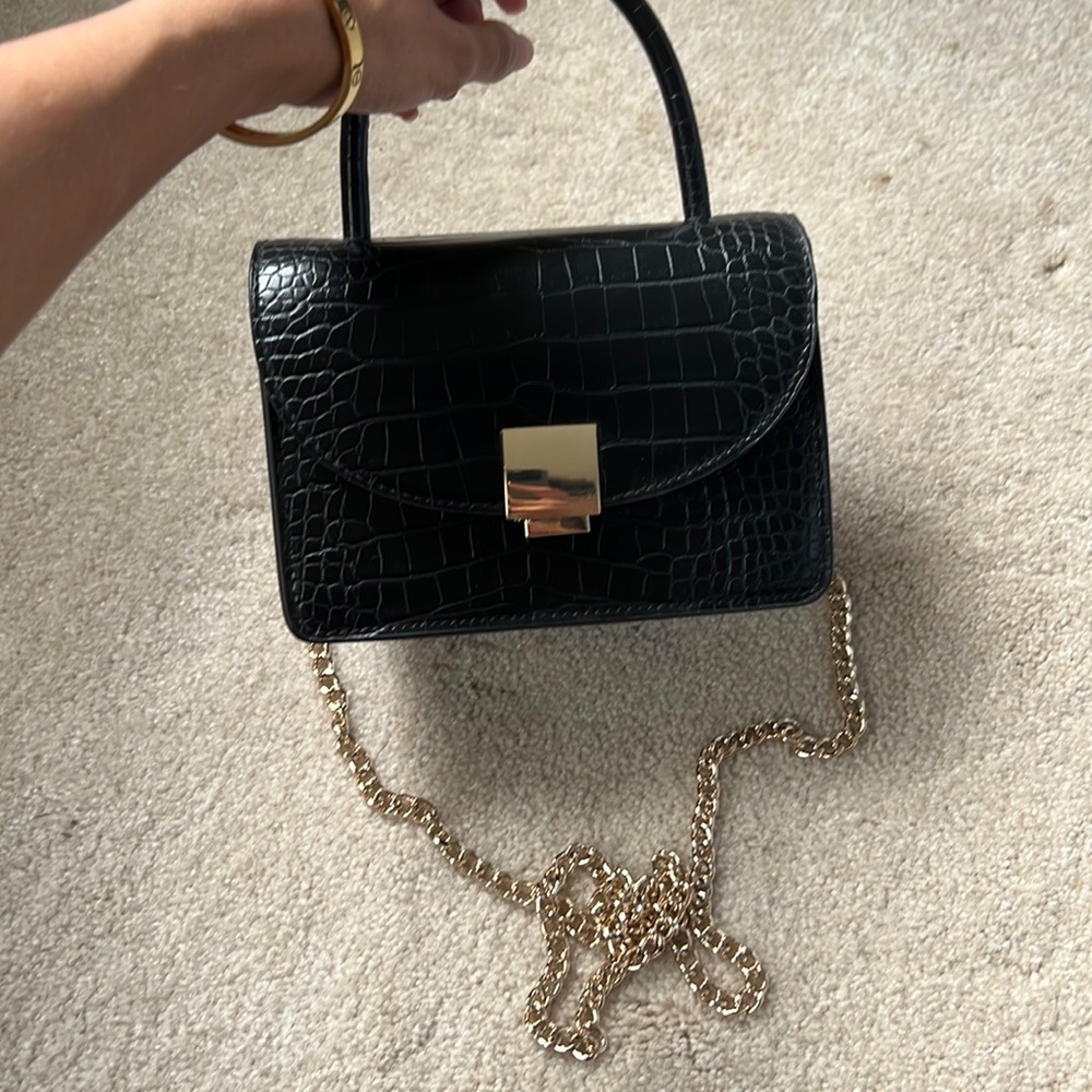 Top handle purse